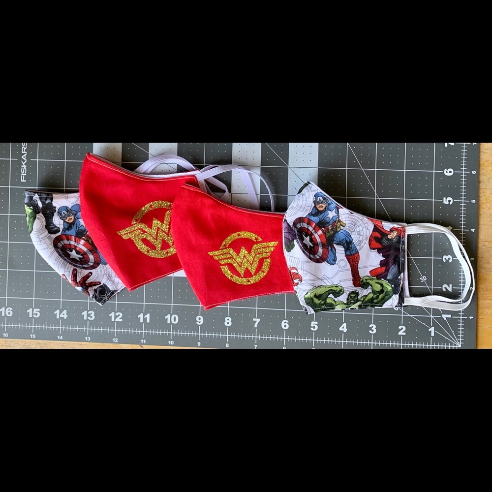 1- mask of your choice you pick size.